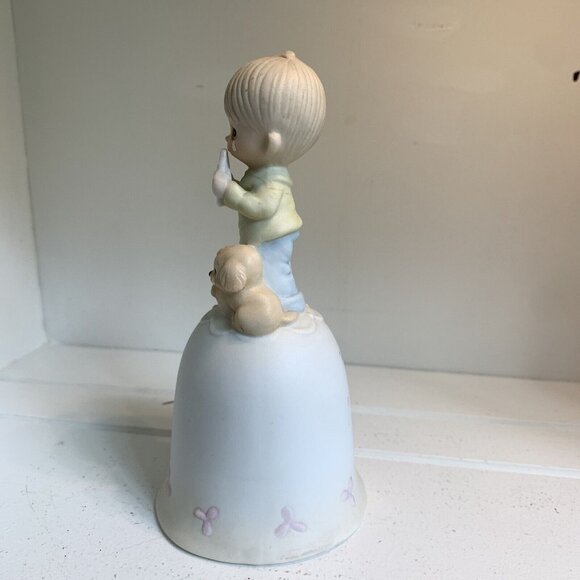 Precious Moments Boy Report Card "God Understands" Figurine - Picture 5 of 8